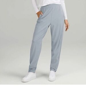 Lululemon Everlux High-Rise Zip-Leg Track Pant *Full Length‎ Chambray SZ 2
